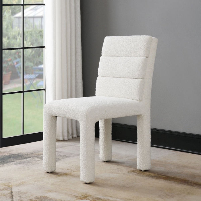 Hettie - Side Chair Set of 2) - Beige Boucle