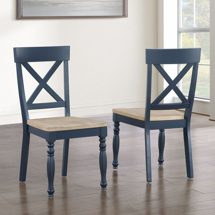 Darcy - Side Chair (Set of 2) - Blue