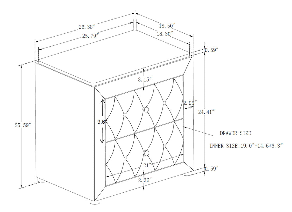 Annabelle - Nightstand