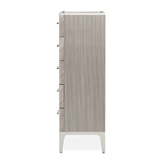 Lanterna - Highboy Chest - Silver Mist