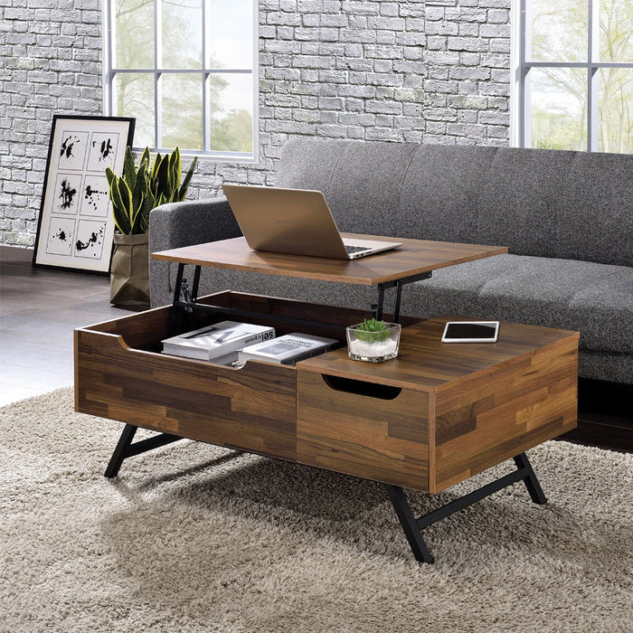 Throm - Coffee Table With Lift Top - Walnut