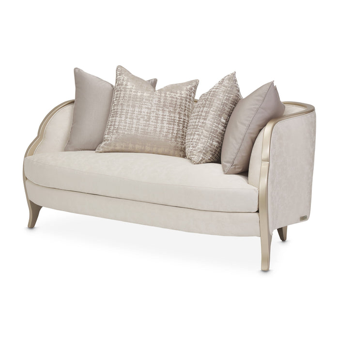 Malibu Crest - Loveseat - Cloud White / Chardonnay