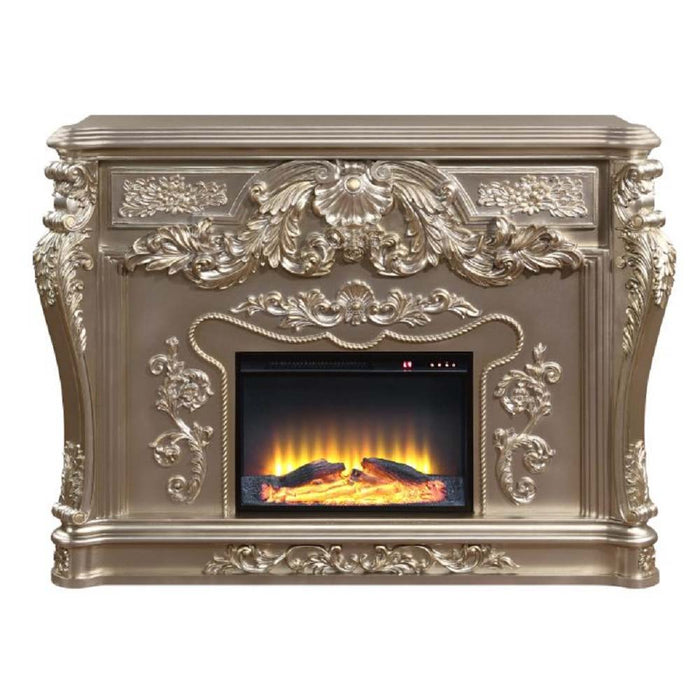 Sorina - Fireplace - Antique Silver