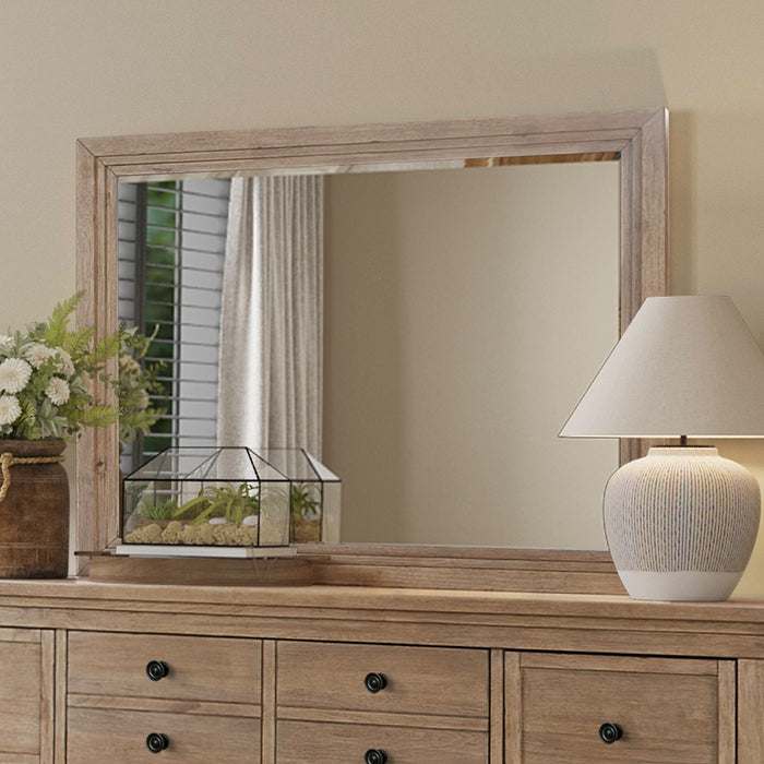 Haven Hills - Landscape Mirror - Camel Beige