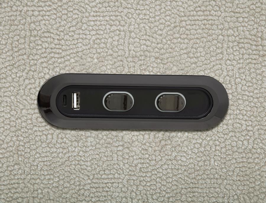 Kennett - Chenille Upholstered Power Reclining Sofa - Ivory