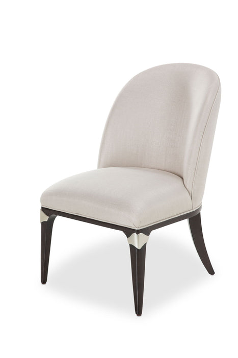 Paris Chic - Vanity/Desk Chair - Oyster/Espresso