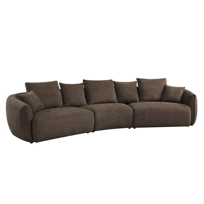 Bash - Sofa With 7 Pillows - Macca Anthology Boucle