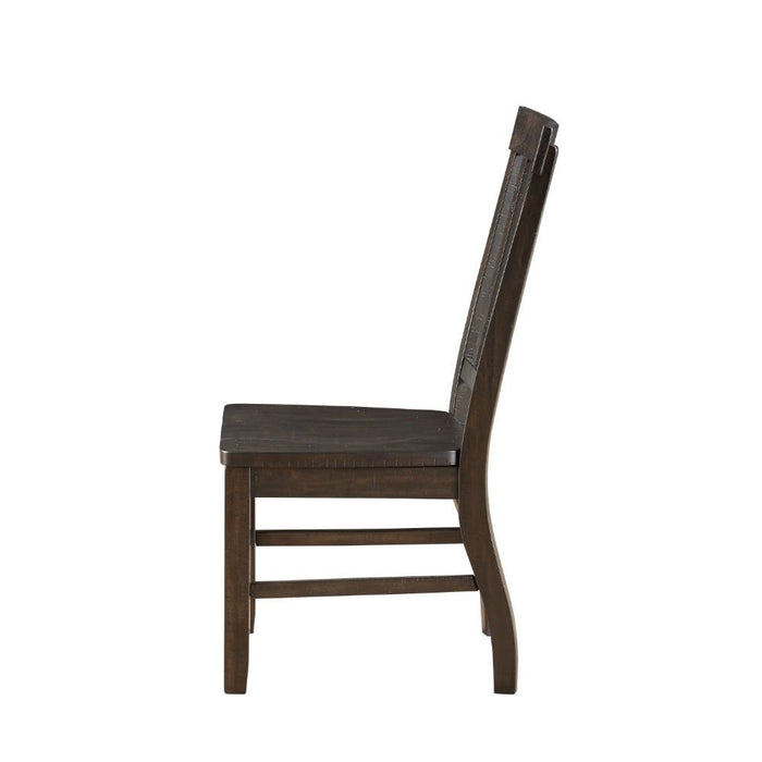 Maisha - Side Chair Set of 2) - Rustic Walnut
