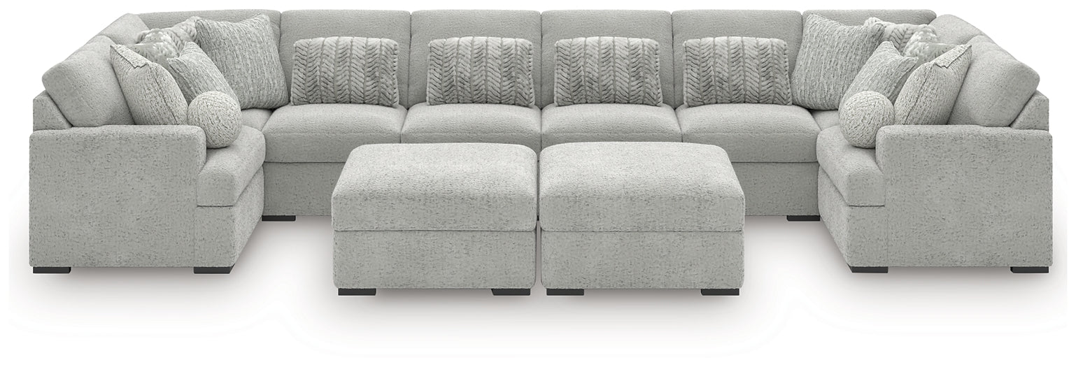 Cuddle Plush 10-Piece Sectional
