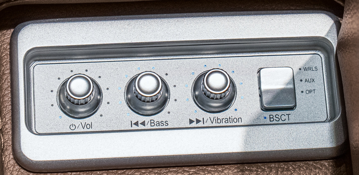 Knightington Power Recliner w/Audio Seating