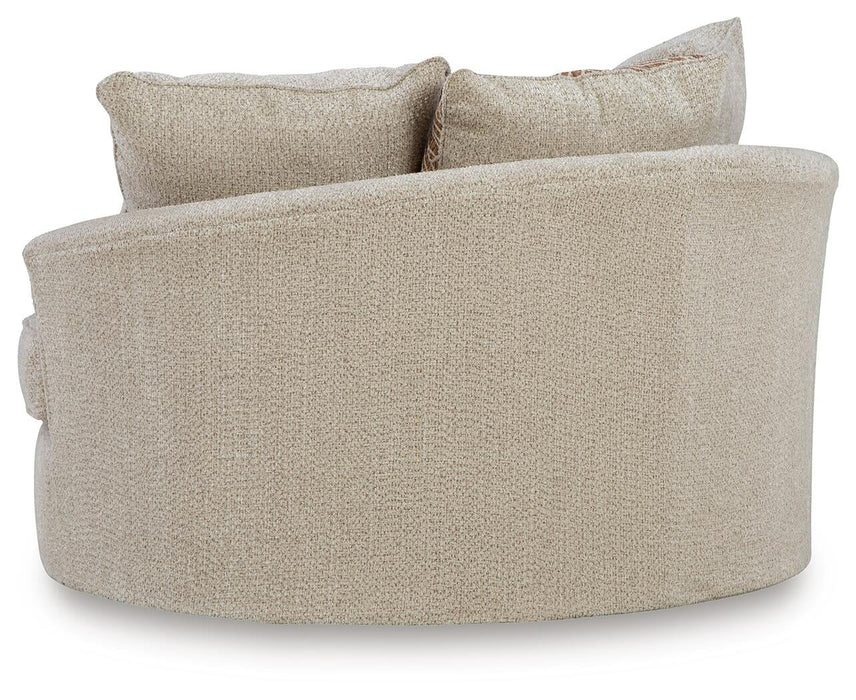 Steelwater Retreat Oversized Swivel Accent Chair