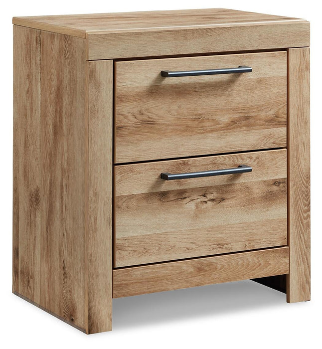 Hyanna Queen Panel Storage Bed with 2 Under Bed Storage Drawer, Dresser, Mirror, Chest and Nightstand