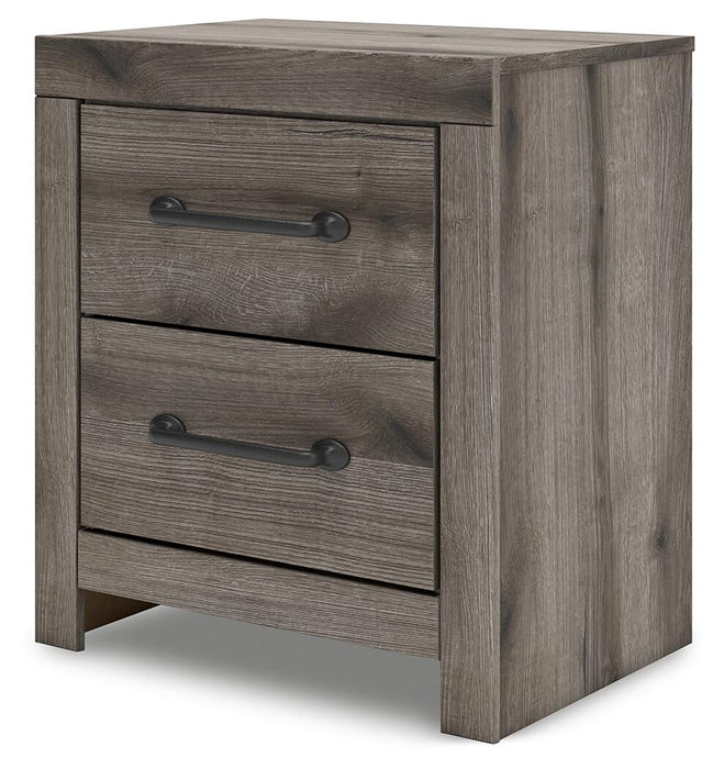 Graystorm Twin Panel Bed, Dresser, Mirror, Chest and Nightstand