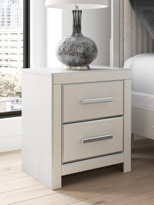 Zuraleus King Upholstered Panel Bed, Dresser, Mirror and Nightstand