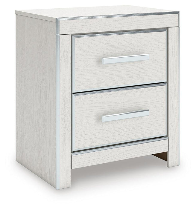 Zuraleus California King Upholstered Bed, Dresser, Mirror and Nightstand