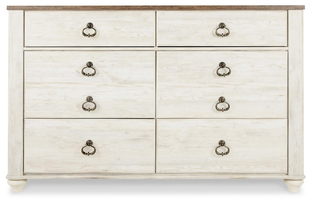 Willowton Six Drawer Dresser