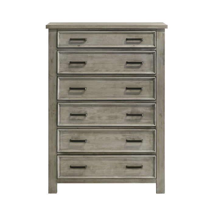 Sullivan - 6-Drawer Chest - Drift Gray