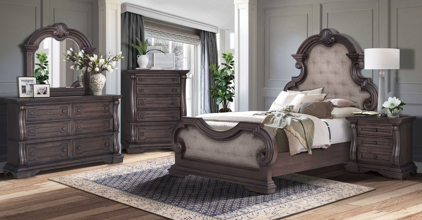 B00284 - Upholstered Bedroom Set