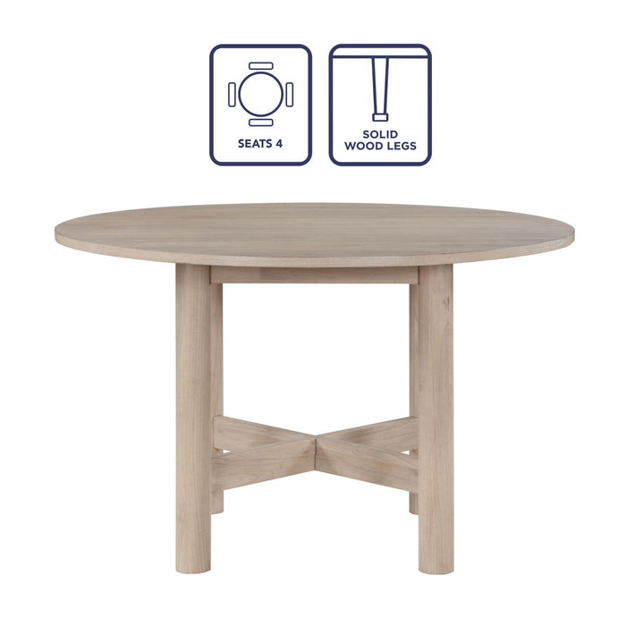 Gabby - Round Dining Table - Light Brown