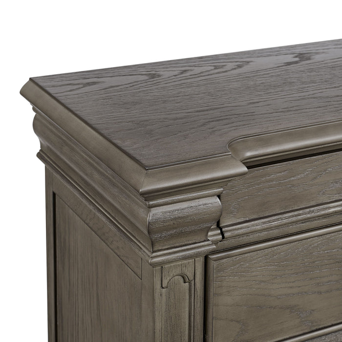 Kings Court - 6-Drawer Chest - Gray